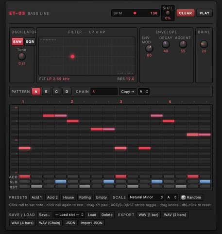 ET-03 screenshot