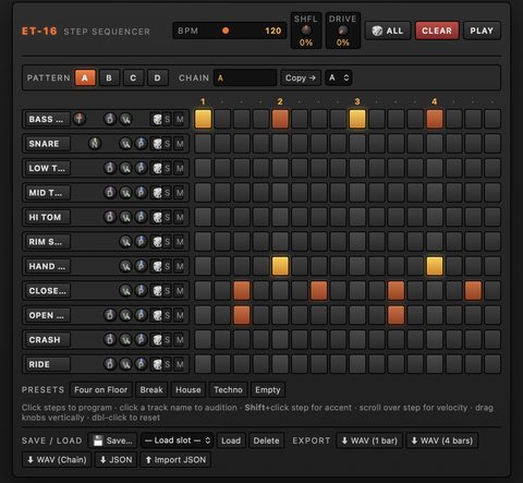 ET-16 screenshot