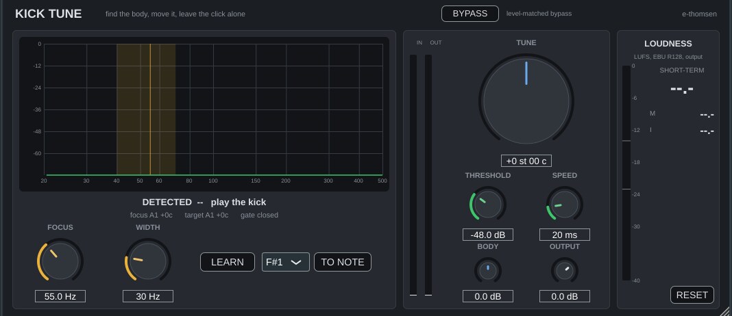 Kick Tune screenshot